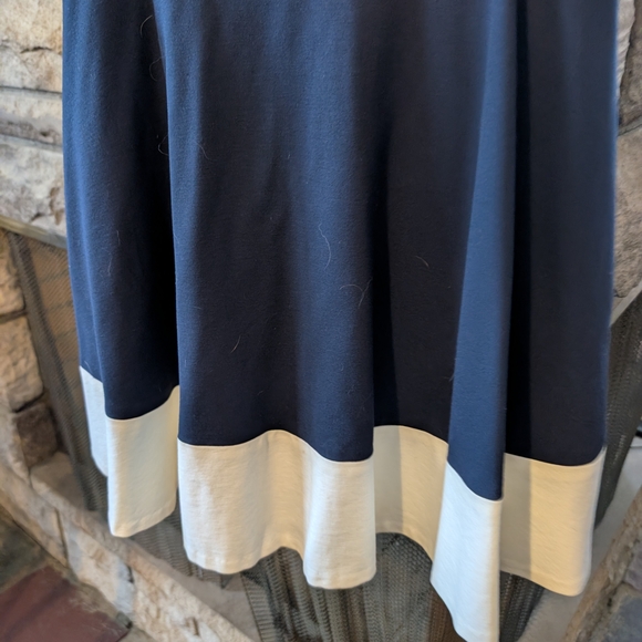 Elegant Navy and White Kate Spade Women's Dress, Medium - Picture 3 of 7